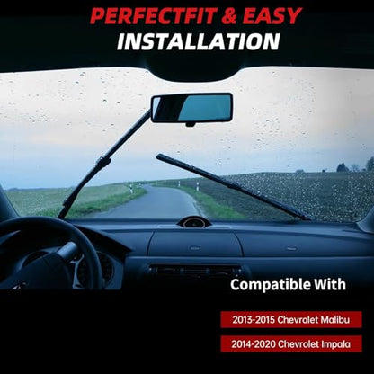 Premium Windshield Wiper Blades (24"+19")