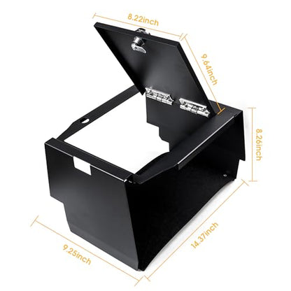 Center Console Safe Box Armrest Lock Storage Organizer Box (For 2021-2024 F150)