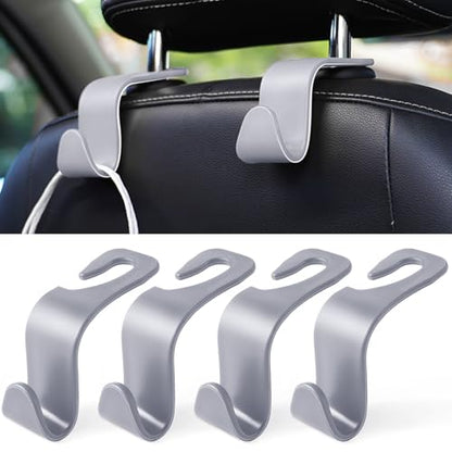 Car Seat Headrest Hook (Gray)