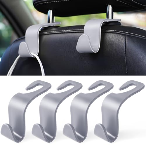 Car Seat Headrest Hook (Gray)