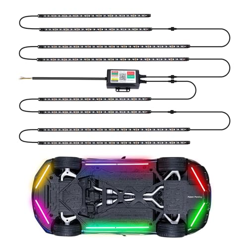 8PCS Car Underglow Light Bar Kit (8PCS)