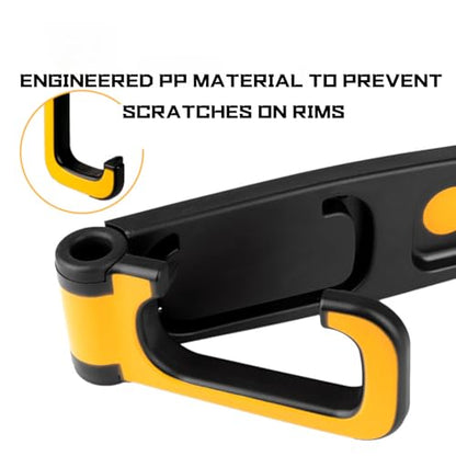 Bike Rack Garage Bicycle Wall Mount Holder Garage Hooks for Hanging Bike Bicycle Vertical Bike Hooks Easily Hang (Bike Rack Black 1pcs)