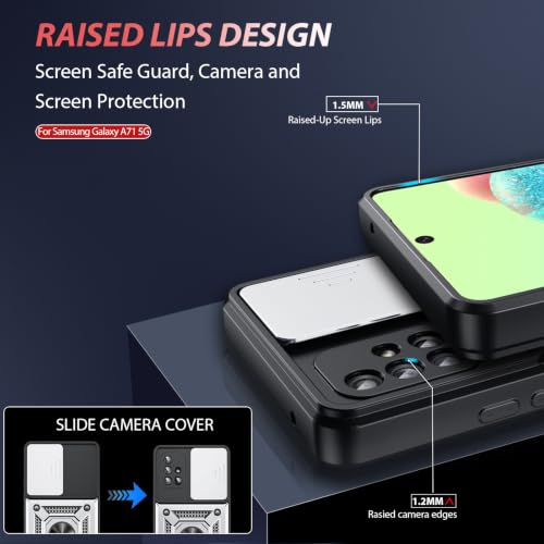 for Samsung Galaxy A71 Case (Samsung Galaxy A71 5G(6.7") / Silver)