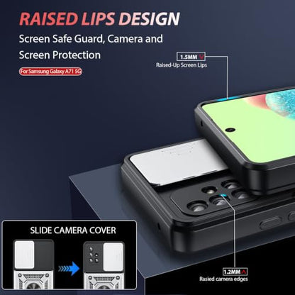 for Samsung Galaxy A71 Case (Samsung Galaxy A71 5G(6.7") / Silver)