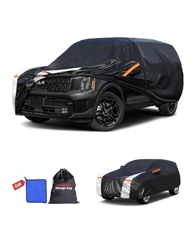 Multi Layer Car Cover Custom Fit for Kia Telluride (Custom fit Kia Telluride / SUV car cover)