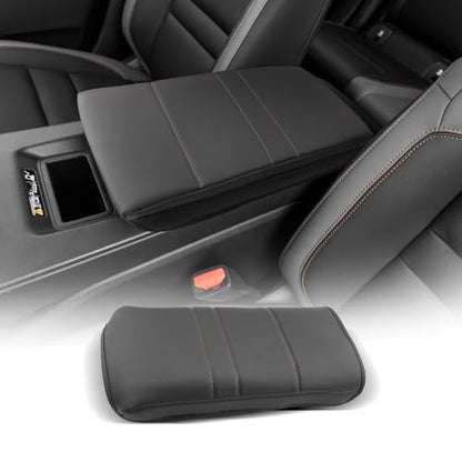 for 2024 2025 2026 Honda Prologue Center Console Cover Armrest Box Cover for Prologue (Honda Prologue Thin Black Leather)