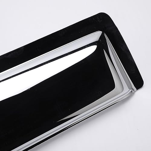 Window Visors Rain Guards for 2009 (09-14 SuperCrew Cab (Chrome))