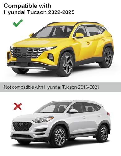 in Channel Window Visors Rain Guards for Hyundai Tucson 2022 (Fit for 2022-2026 Hyundai Tucson)