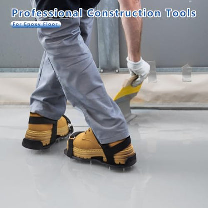 Epoxy Shoes Fully Assembled Gunite Spiked Shoes with 3 (Large)