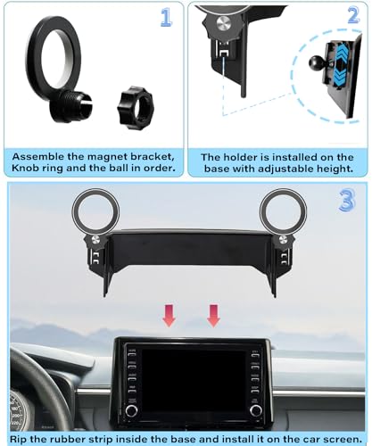 Car Phone Holder for Toyota Corolla 2020 (fit for 2020-2026 Toyota Corolla (8 Inch Screen))