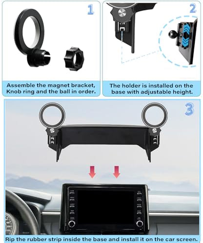 Car Phone Holder for Toyota Corolla 2020 (fit for 2020-2026 Toyota Corolla (8 Inch Screen))