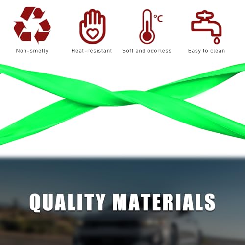 Car Rear View Mirror Protector Frame (Green-1PCS)