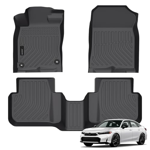 Floor Mats for Honda Civic Hybrid 2026 2025 Sedan & Hatchback