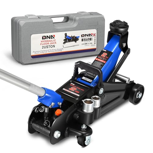 Floor Jack with Socket and Lock (Blue / 2 ton(w/ socket & losck))