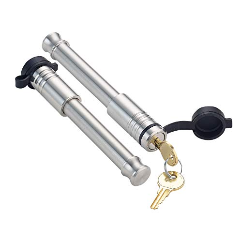 61572 | 2 Pack, Keyed Alike, Receiver Locks for 2" and 2.5" Receiver Class III, IV, V and Gen-Y Hitch Mega Duty 10K LB & 16K LB (Fits: 2" And 2.5" Receiver Class III, IV, & V / 2PK (2) Receiver Locks)