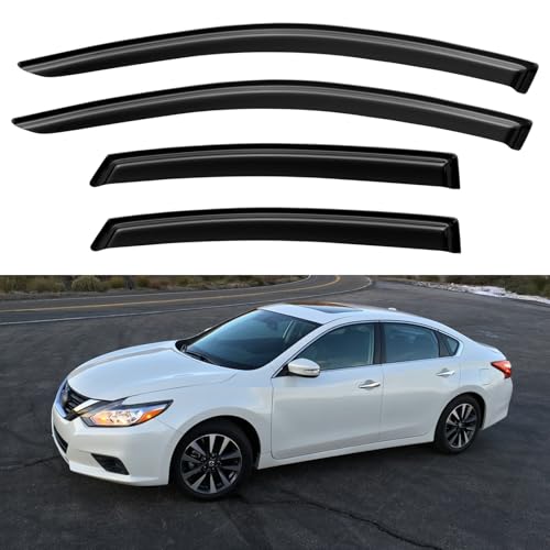 Window Visors Rain Guards for 2013 (2013-2018 Nissan Altima)
