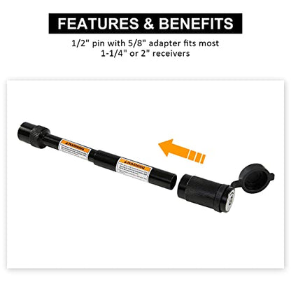 Trailer Hitch Lock Set (Dual Pin)