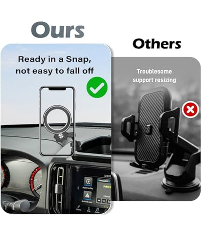 Car Phone Holder for Nissan Frontier 2025 2026 12.3" Screen Accessories (for 2025-2026 Nissan Frontier(12.3 Inch Screen))