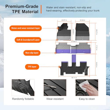 Floor Mats Cargo Mat Compatible with 2020