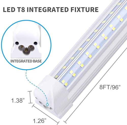 T8 LED Light Tube (4FT 25PCS Clear Cover)