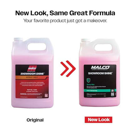 Showroom Shine Spray Car Wax and Instant Detailer (128 Fl Oz (Pack of 1))