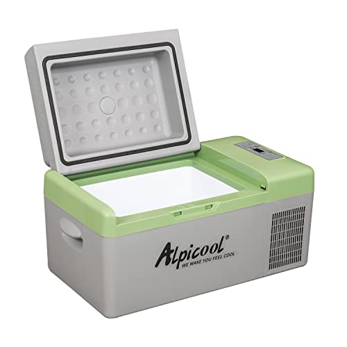 Portable Fridge 12 Volt Car Refrigerator 21 Quart Freezer for Fishing (21 Quart)