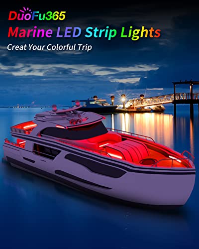 Car Led Strip Lights (Red / 12 inch)