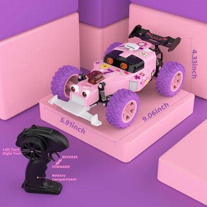 Pink Remote Control Car for Girls (Pink)