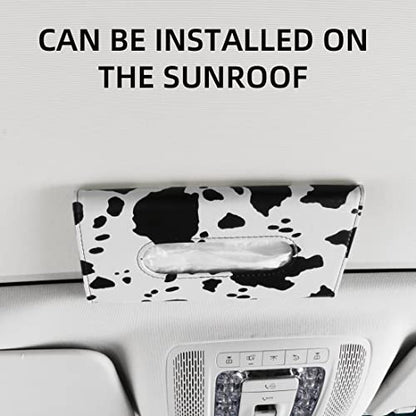 Cow Print Car Accessory for Women (Cow Print)