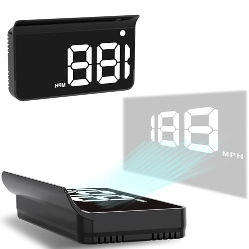Heads up Display for Cars (White)