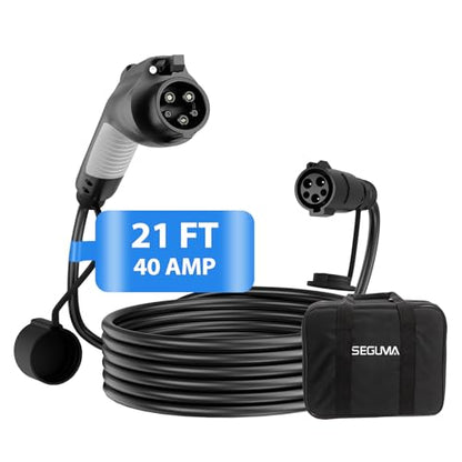 J1772 EV Charger Extension Cable (40Amp-21FT)