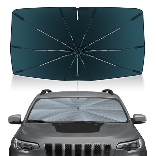 Windshield Sun Shade Umbrella for 2014 (Jeep Cherokee 2014-2023)