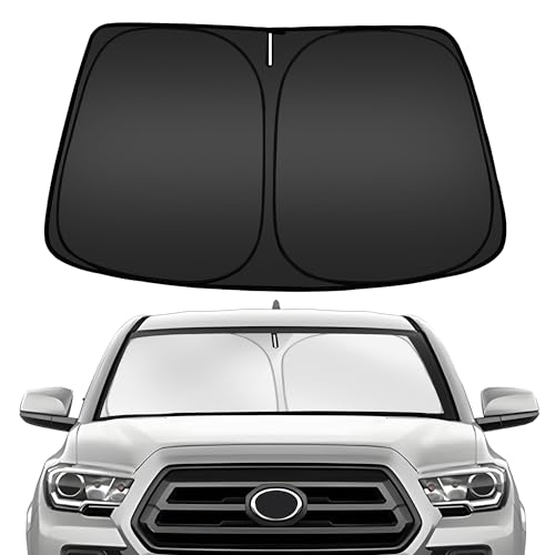 Windshield Sun Shade for Toyota Tacoma 2016 (for Toyota Tacoma 2016-2026 2027)