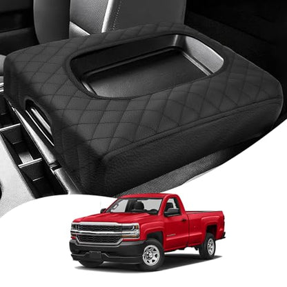 Center Console Cover for 2014 (3)14-18|Silverado&Sierra|Jump Seat,Diamond,Regular)