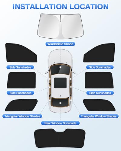 Sunshades for 2021 (GMC Yukon XL/Chevy Suburban 2021-Present)