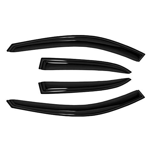 Out Channel Visors Compatible with Chevy Malibu 13 (for Malibu 2013-2015)