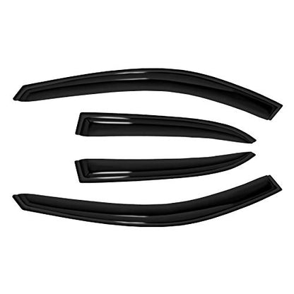 Out Channel Visors Compatible with Chevy Malibu 13 (for Malibu 2013-2015)