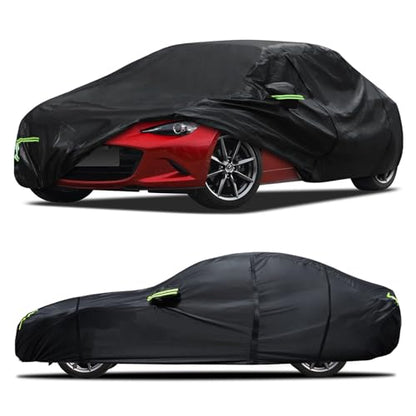 Car Cover Custom Fit for Mazda Miata MX (Fit for Mazda Miata MX-5 Black)