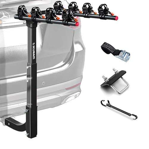 4 Bike Hitch Mount Foldable Bicycle Carrier (4-BIKE RACK)