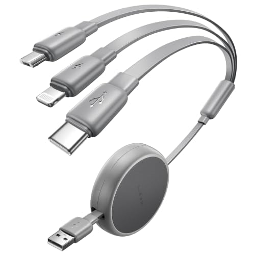 Multi Charging Cable (Grey / 3.7FT)