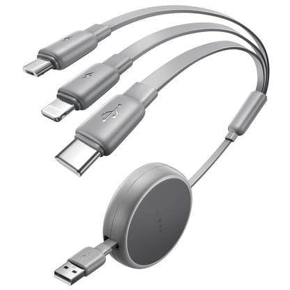 Multi Charging Cable (Grey / 3.7FT)