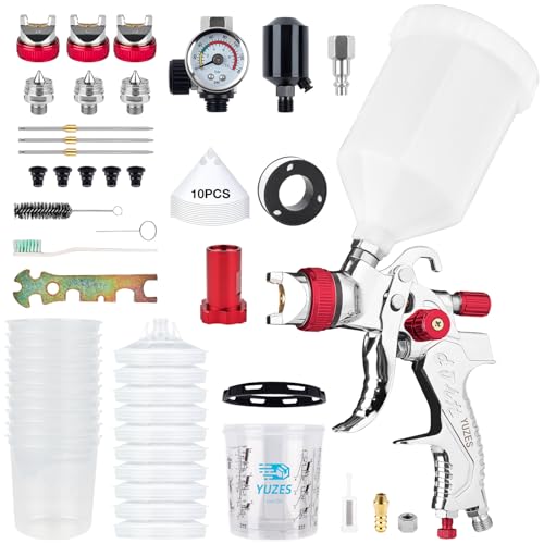 HVLP Spray Gun Premium Kit (Red-Plus)
