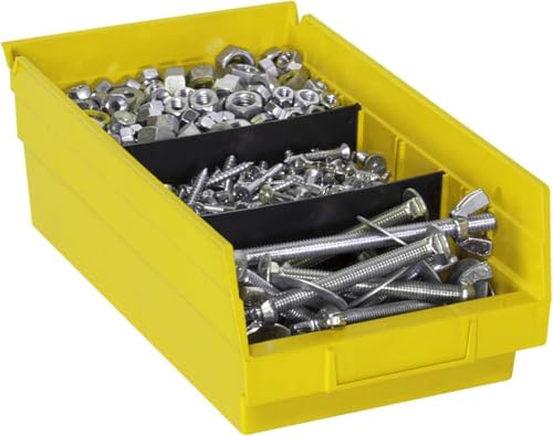 30130 Heavy Duty Plastic Shelf Bins (Yellow / Bin Box)