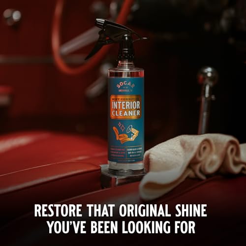 SOCAR Mint Condition Interior Car Cleaner 16 fl oz. Professional Grade for Dirt