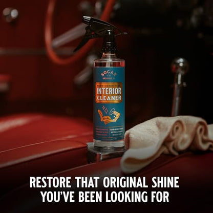 SOCAR Mint Condition Interior Car Cleaner 16 fl oz. Professional Grade for Dirt