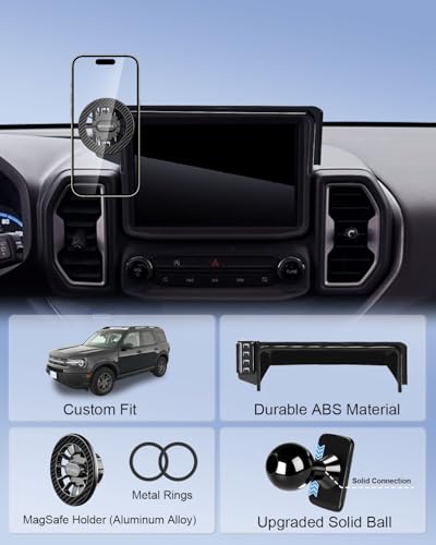 Magnetic Phone Mount for Ford Bronco Sport 2021 (Magnetic / Bronco Sport 2021-2024 (8 inch screen))