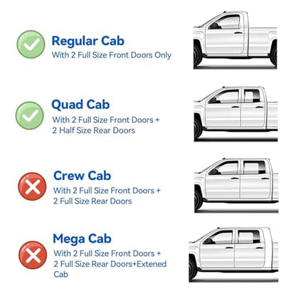 in Channel Window Visors Rain Guards for 1994 (1994-2001 ram 1500-regular cab)