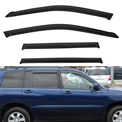4pcs Window Visors Rain Guards for 2001 (2001-2007 Highlander)