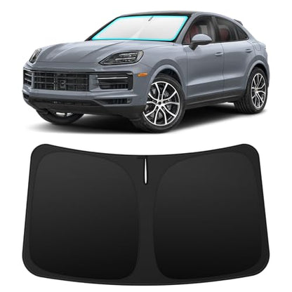 Custom Fit Windshield Sun Shade for Porsche Cayenne 2019
