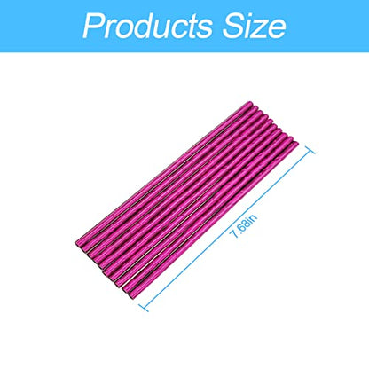 20PCS Bendable Car Air Vent Trim Strips (Ice Rose Red)